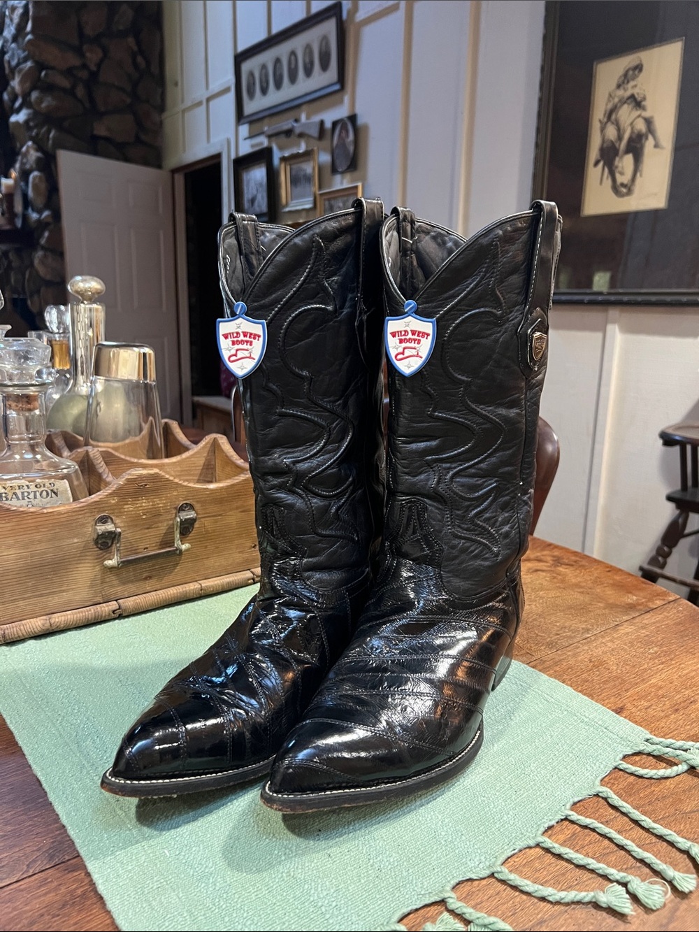 Wild West Eel Western Boots